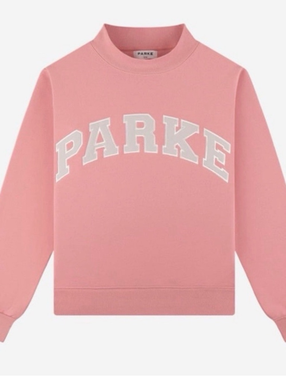 PARKE NWT Blush / Lavender Mockneck Sweatshirt